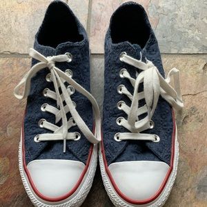 Blue Lace Converse